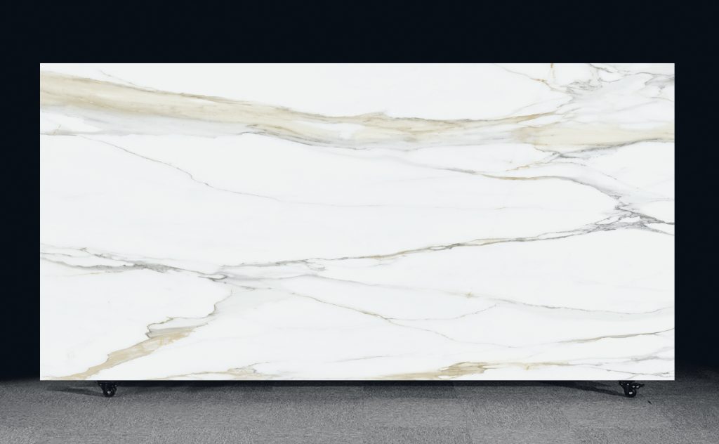 Lapidura Stone Marble Calacatta Gold | Porselen Mutfak Tezgahı