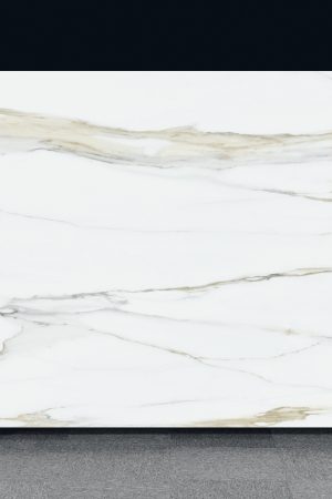 Lapidura Stone Marble Calacatta Gold | Porselen Mutfak Tezgahı - Görsel 2