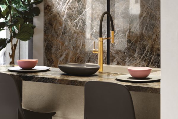 Lapidura Stone Marble Sequoia | Porselen Mutfak Tezgahı