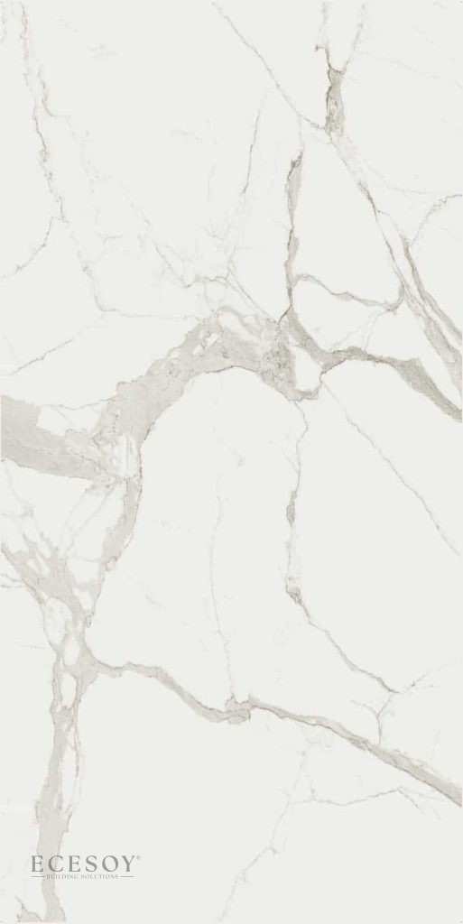 Lapidura Stone Marble Statuario | Porselen Mutfak Tezgahı