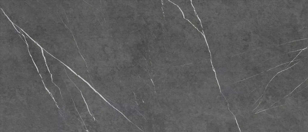 Argos Black Rigato 6mm Porselen Plaka