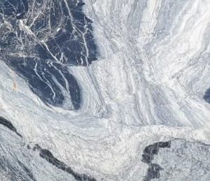 Bianco Carrara Goya Mermer Plaka - Görsel 2