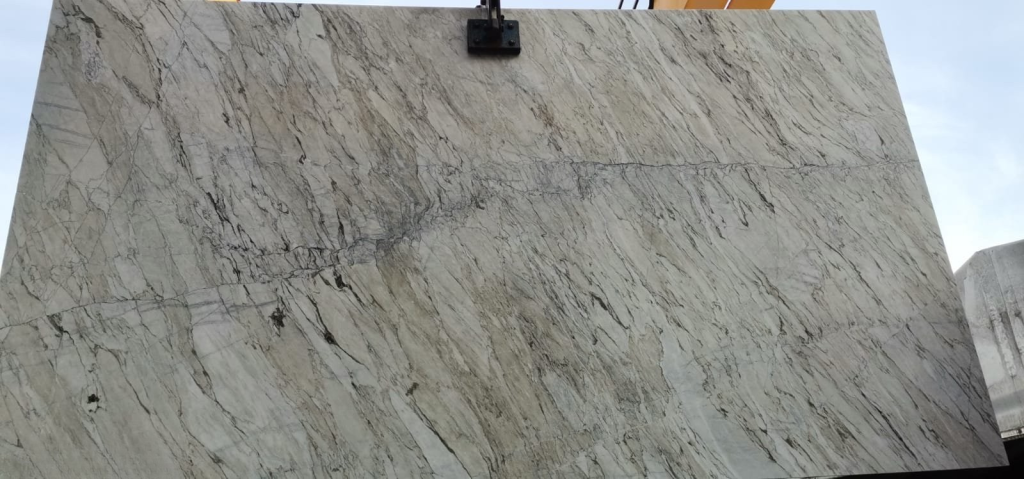 Bianco Lucca Mermer Plaka