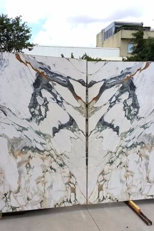 Calacatta Breccia Mermer Plaka - Görsel 2