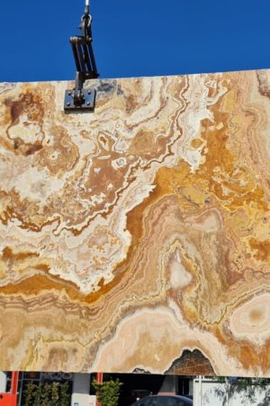 Golden Island Onyx Plaka - Görsel 1