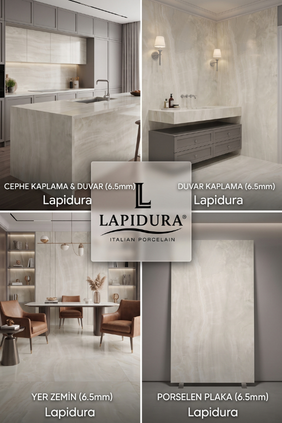İtalyan Lapidura 6,5mm 120*278cm Porselen