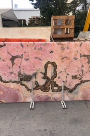 Pembe Onyx Plaka - Görsel 1
