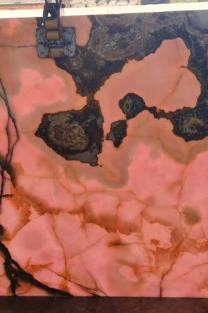 Pembe Onyx Plaka - Görsel 1