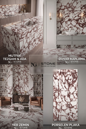NG Stone Porselen Tezgah & Plaka (NG Kütahya Seramik)