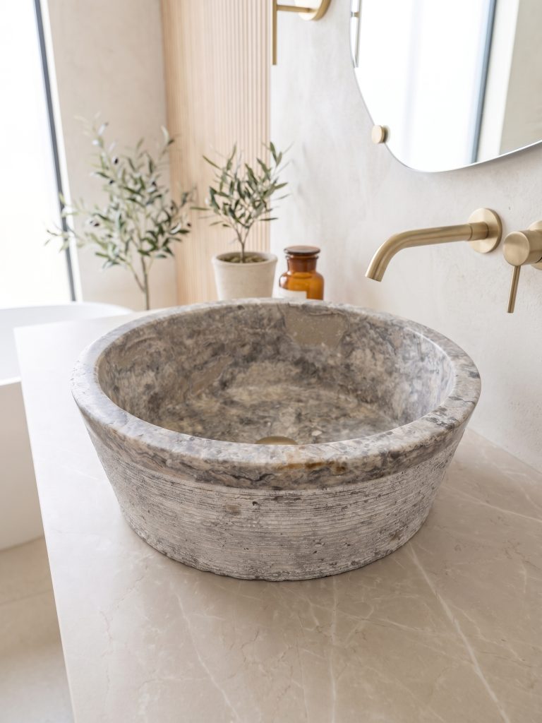 Mahanca Silver Natural Stone Sink