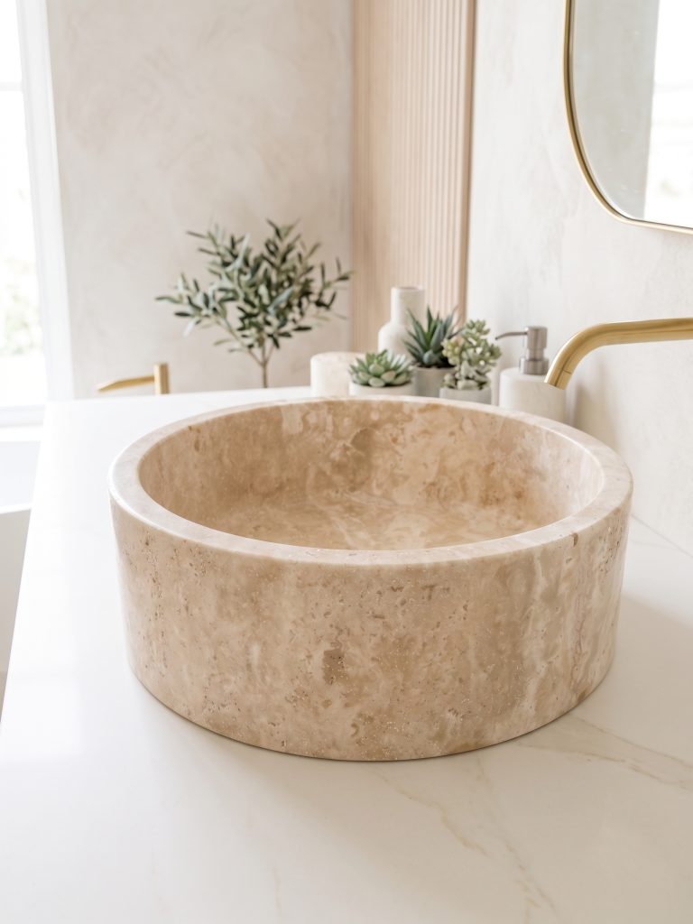 Harvel Klasik | Doğal Taş Lavabo