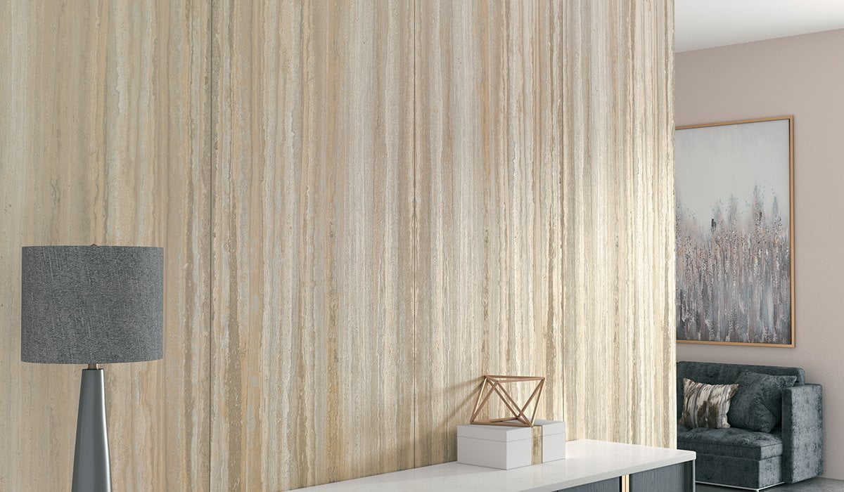 Laminam Travertino Grigio Venato - Görsel 4